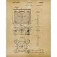 thumbnail image 1 of Original Bathroom Scale Artwork Submitted In 1933 - Bathroom - Patent Art Print, 1 of 2