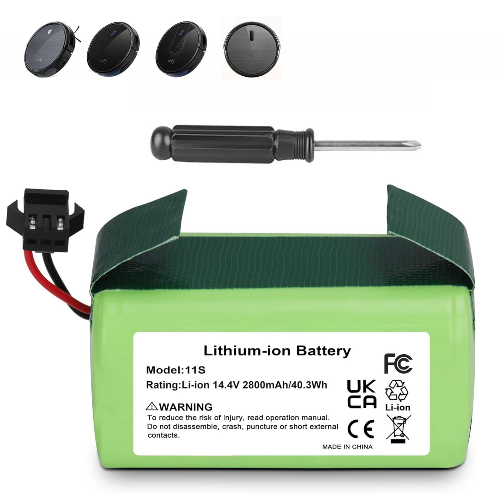 Replacement For Infinuvo CleanMate 365 Battery, 2800mAh Ni-MH - View #9