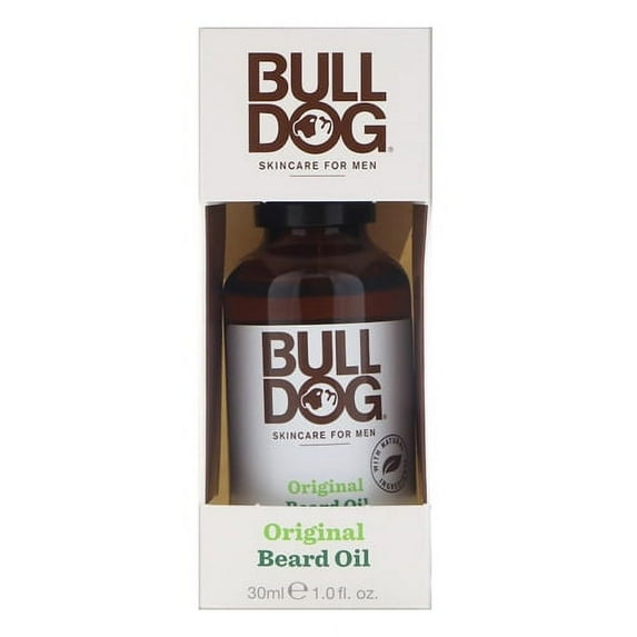 BULLDOG Grooming Original Beard Oil, Tames & Conditions Beards, 1 FL OZ