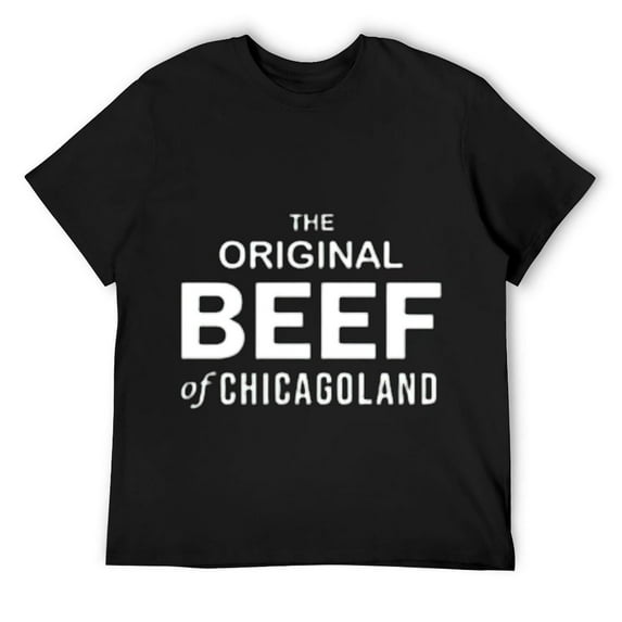 Original Beef of Chicagoland Mens T-Shirt Black