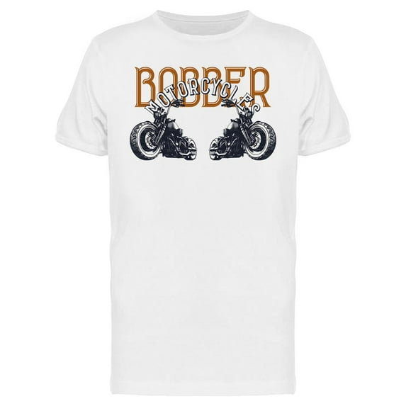 Original Bobber Motorcycles T-Shirt Men -Image by Shutterstock, Male Large