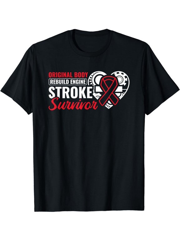 Original Body Rebuild Stroke Awareness Stroke Survivor T-Shirt