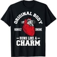 thumbnail image 1 of Original Body Rebuilt Engine Works Like A Charm Open Heart T-Shirt, 1 of 3