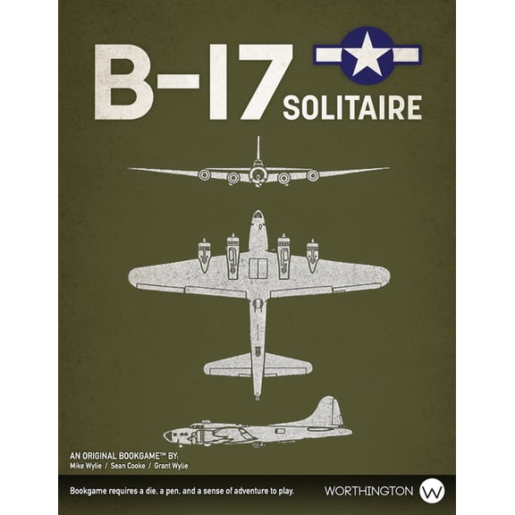 Original Bookgames: B-17 Solitaire (Paperback)