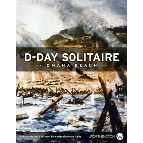 Original Bookgames D-Day Solitaire: Omaha Beach, (Paperback)