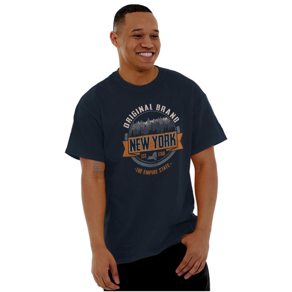 Original Brand New York Empire Forest Men's Graphic T Shirt Tees Brisco Brands L