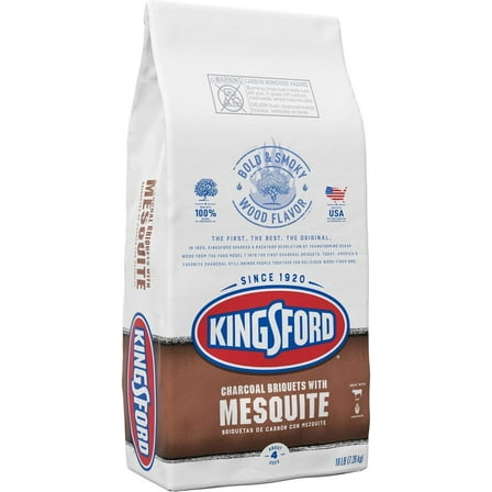 Original  Briquettes with Mesquite, BBQ  for Grilling - 16 Pounds