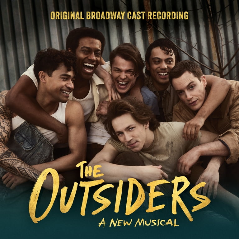 Original Broadway Cast of the Outsiders a New Musical The