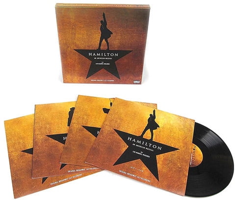 Hamilton Original Broadway Cast Recording Limited Vinyl LP Box
