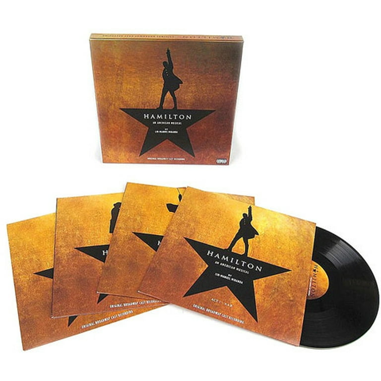 Hamilton Original Broadway Cast Recording Limited Vinyl LP Box