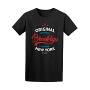 Original Brooklyn New York T-Shirt Men -Image by Shutterstock, Male Large