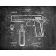 thumbnail image 1 of Original Browning Firearm Artwork Submitted In 1911 - Guns - Patent Art Print, 1 of 2