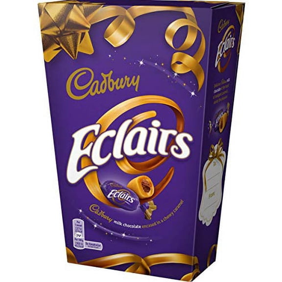Original Cadbury Eclairs Chocolate Box Imported From The UK England The Very Best Of British Candy The Worlds Best Eclair