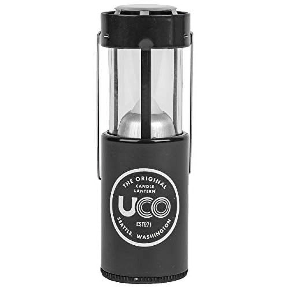 UCO Candle Lantern, Powder Coated Grey, Telescoping Design, Collapsible ...