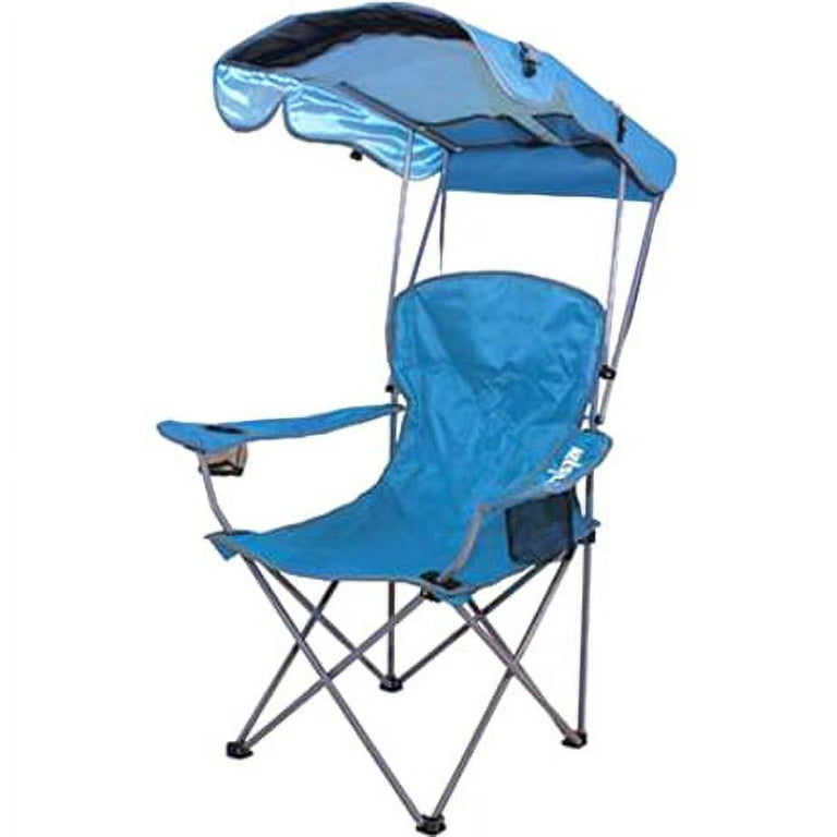 Outdoor Folding Canopy Fishing Chair Reclining Camping Chairs With