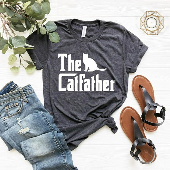 The Original Cat Father T-Shirt, Cat Dad, Cat Dad Shirt, Father'S Day Shirt, Classic Cat Dad Shirt, Cat Daddy Tee, Cat Father Shirt SWEATSHIRT All Size S-5XL