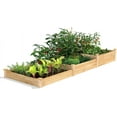 Original Cedar Raised Garden Bed, 4' x 12' x 714" Made in with North