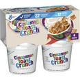 thumbnail image 1 of Cinnamon Toast Crunch Breakfast Cereal, Crispy Cinnamon Cereal, Cereal Cups, 8 oz (4 Ct), 1 of 11