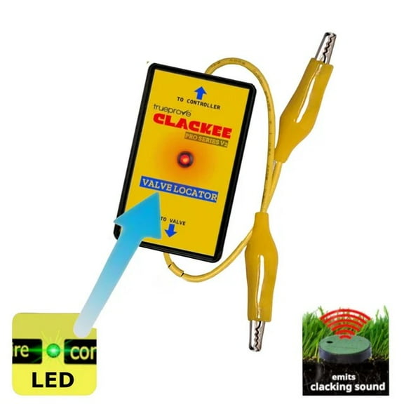 Clackee Pro Buried Underground. Sprinkler Valve finder Locator Find lost Solenoids