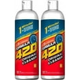 thumbnail image 1 of Original Cleaner by Formula 420 | Glass Cleaner | Cleaner Pack | Safe on Glass, Metal, Ceramic, and Pyrex | Cleaner - Assorted Sizes (12 oz - 2 Pack), 1 of 3