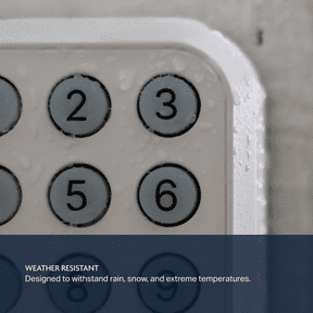 Original Clicker Universal Keypad Wireless Keyless Entry - Pack of 2 Indoor & Outdoor Use, NEC-Compliant