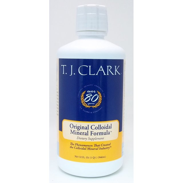 Original Colloidal Mineral Formula T.J. Clark 32fl.oz. Liquid