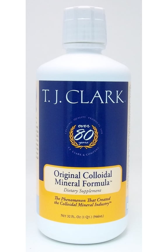 Original Colloidal Mineral Formula T.J. Clark 32fl.oz. Liquid