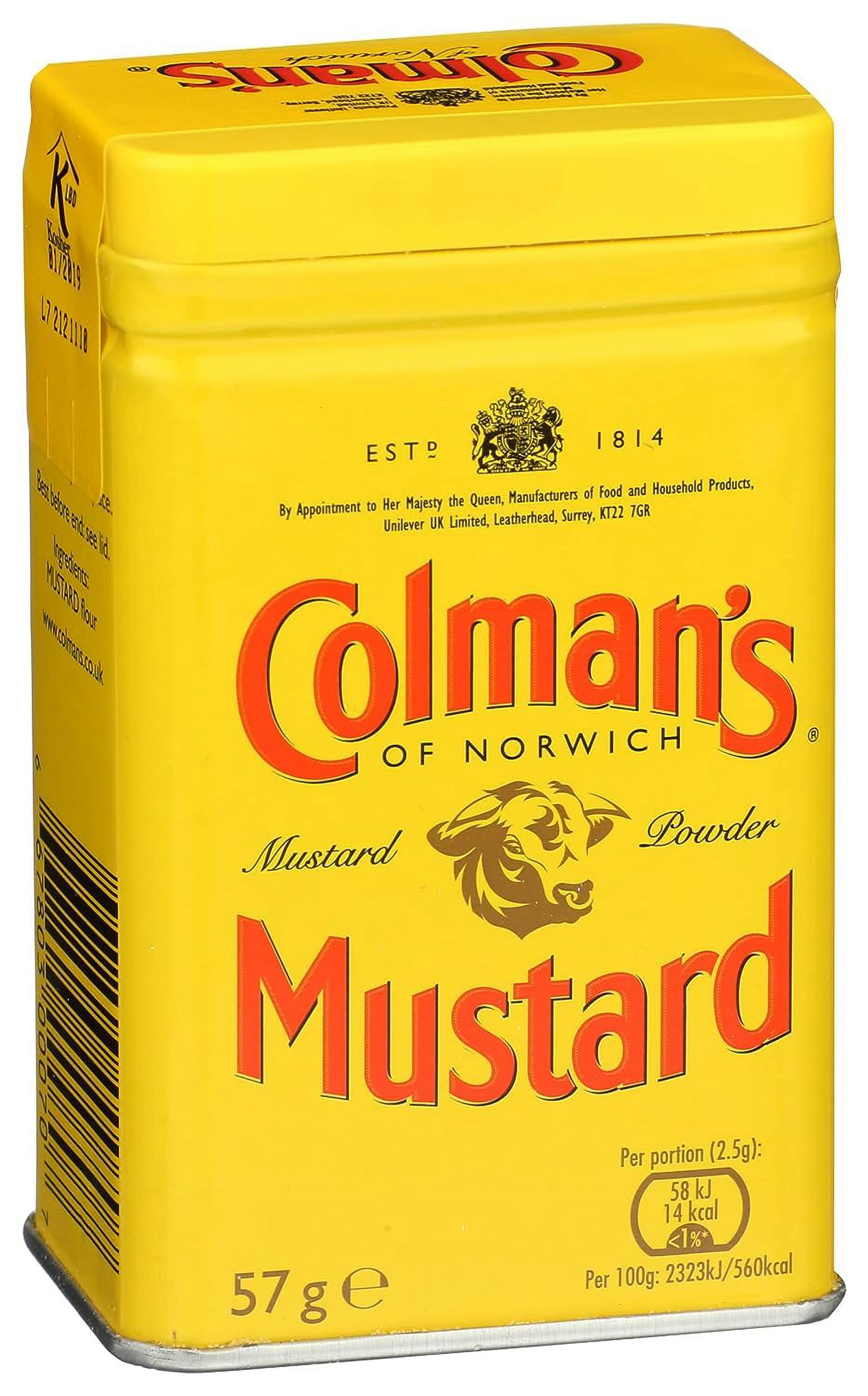 Original Colmans English Dry Mustard Powder Imported From The Uk