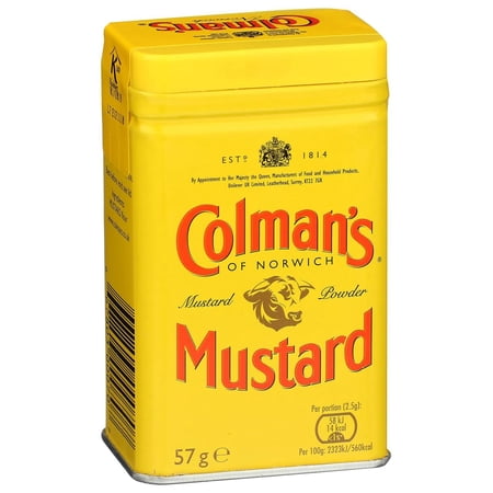 Original Colmans English Dry Mustard Powder Imported From The Uk England