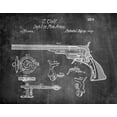 thumbnail image 1 of Original Colt Revolver Artwork Submitted In 1839 - Guns - Patent Art Print, 1 of 1
