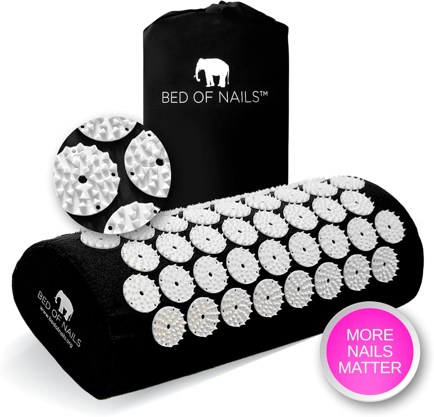 Original Comfortable Acupressure Lumbar Cushion Pillow, 2142 Acupuncture Pressure Points, Neck