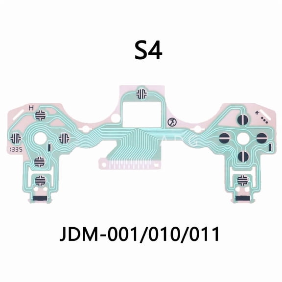 Original Conductive Film for PS4 DS4 Controller - Compatible with JDS-050/040/030/010 & JDM-001/010/011, Button Cable Film for PS4 Pro Slim Handle