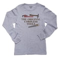 thumbnail image 1 of Original Cordless Tools - Hammer Saw Wrench Handyman Boy's Long Sleeve Grey T-Shirt, 1 of 2