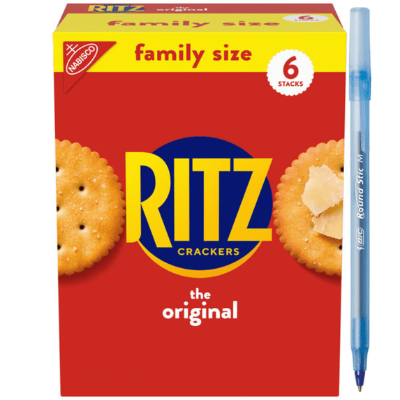 Original Crackers, Snacks For Kids And Adults, Lunch Snacks 20.5 oz