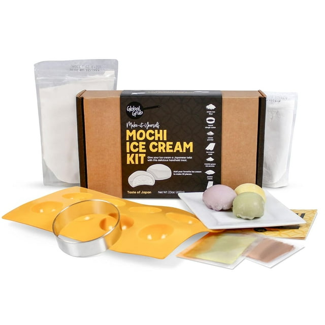 Original DIY Mochi Ice Cream Kit - Kit Includes Sweet Rice Flour