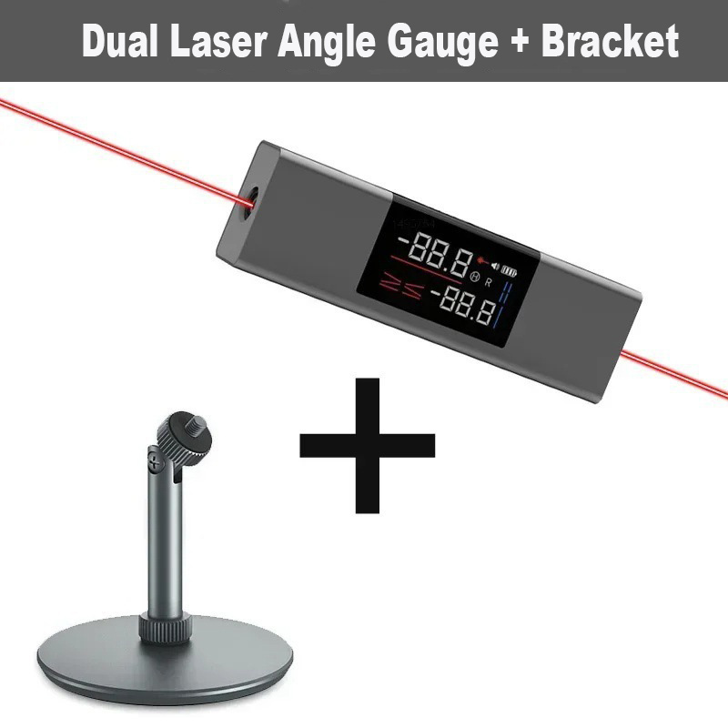 Original DUKA LI1 Digital Inclinometer: 2-in-1 Laser Protractor and Level Ruler with Type-C Charging