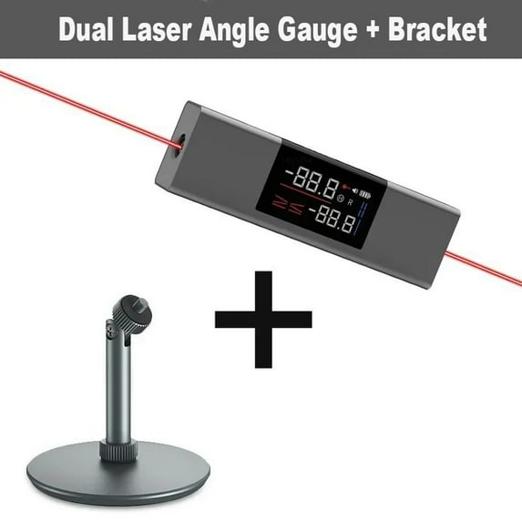 Original DUKA LI1 Digital Inclinometer: 2-in-1 Laser Protractor and Level Ruler with Type-C Charging