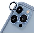 thumbnail image 1 of Original Deep Purple Camera Lens Protection for iPhone 14 Plus 13 Pro Max 12 Mini 14Pro 13Pro Tempered Glass Protector Accessory (Blue,For iPhone 14Pro Max), 1 of 7