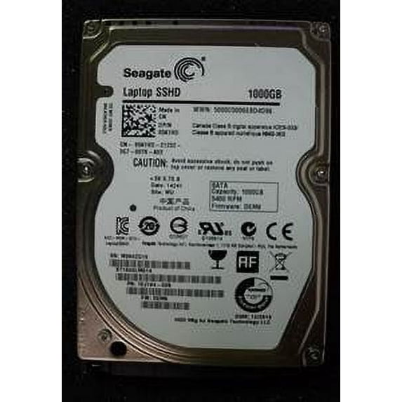 Original Dell Laptop Solid State Hard Drive SATA 9mm 1TB 1000GB 2.5in