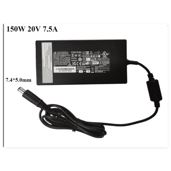 150W 20V 7.5A Laptop Charger ADP-150CH D 7.4*5.0mm Pin AC Adapter Power Supply