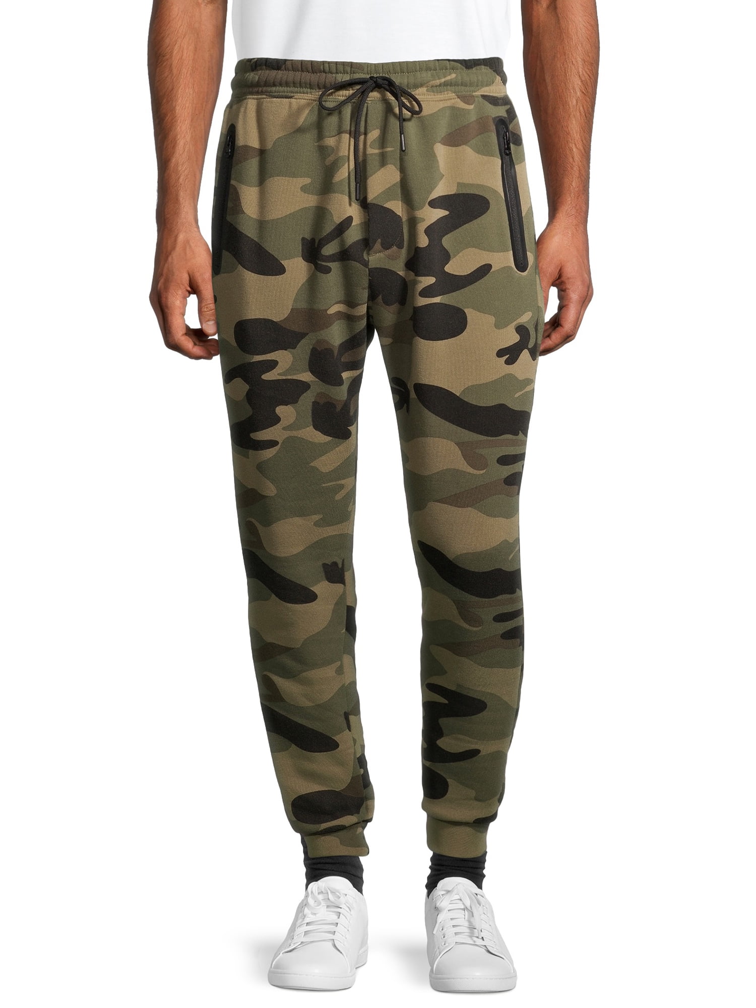 Men's Camo Fleece Jogger Sweatpants