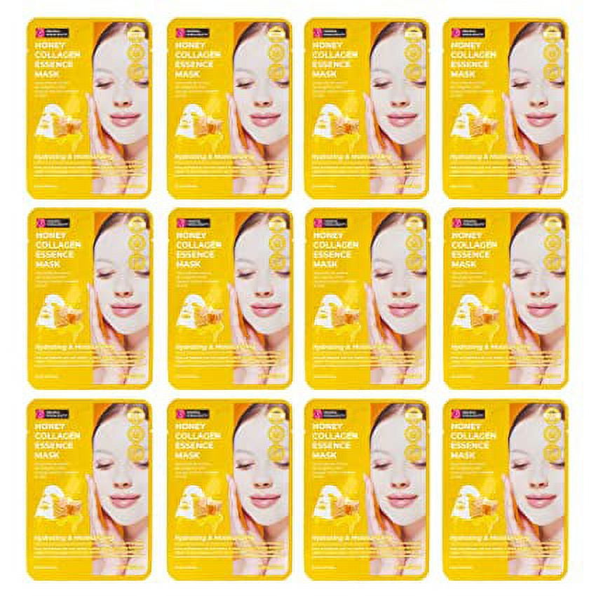 Original Derma Beauty 12 Pack Hydrating & Moisturizing Honey Collagen