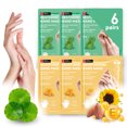 thumbnail image 1 of Original Derma Beauty 6PK Cica + Vitamin E Hand Mask for Dry Hand Dry Skin, 1 of 6