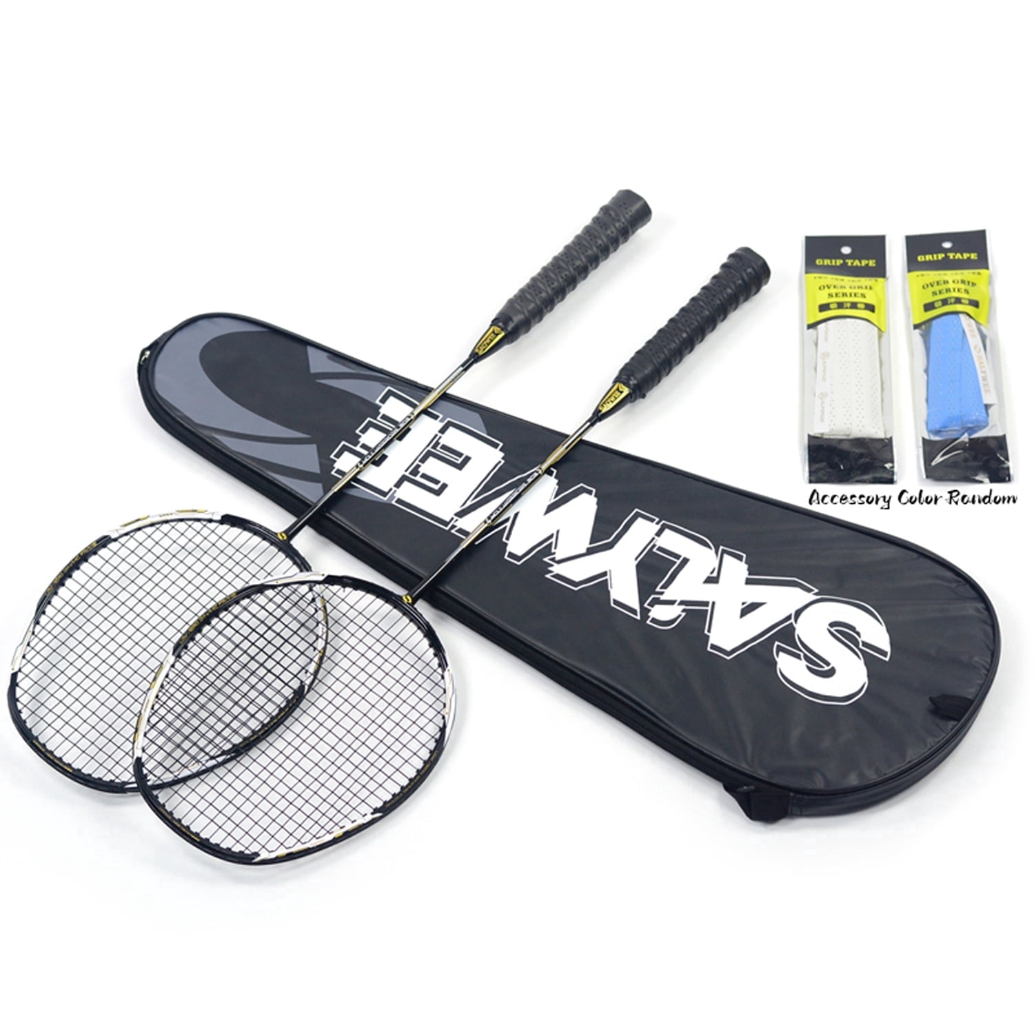 Original Design 2Pcs Badminton Racket, 4U Composite Carbon Fiber 24 ...