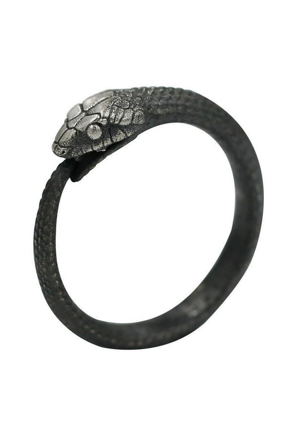 Original Design New Live Mouth Ouroboros Ring