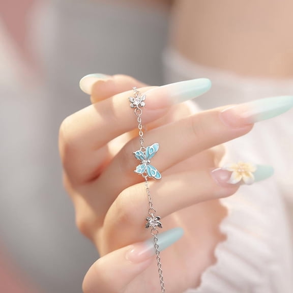 Original Design Spring Butterfly Series Luminous Bracelet