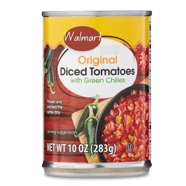 Original Diced Tomatoes with Green Chilies, 10 oz