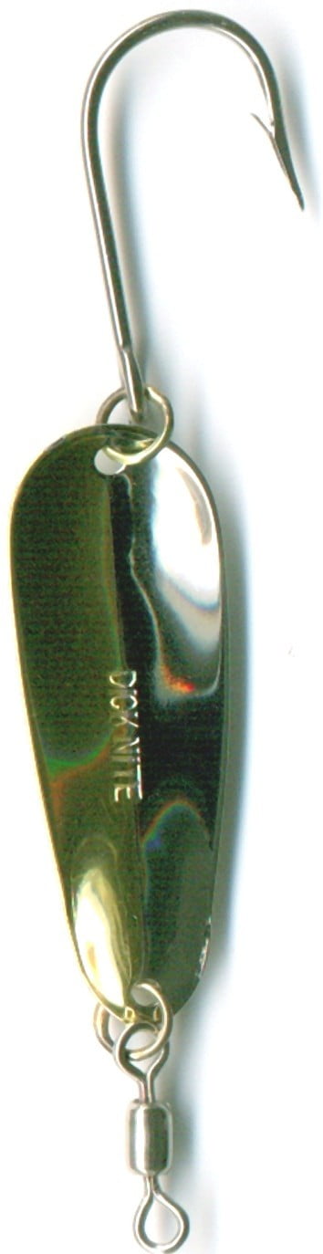 Original Dick Nite® Spoons #2 50/50 Nickel/Brass Fishing Hook