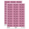 thumbnail image 1 of Original Double Line Border Document Sticker Set - Light Pink - Gloss Finish - 1.75" Medium, 1 of 7