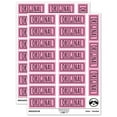 thumbnail image 1 of Original Double Line Border Document Sticker Set - Light Pink - Gloss Finish - 2.00" Large, 1 of 7